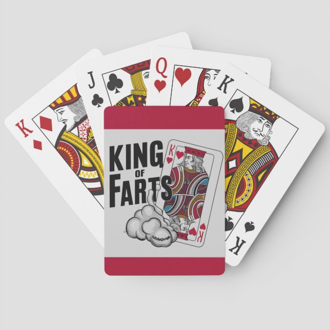 King of Farts Poker Cards (Back)