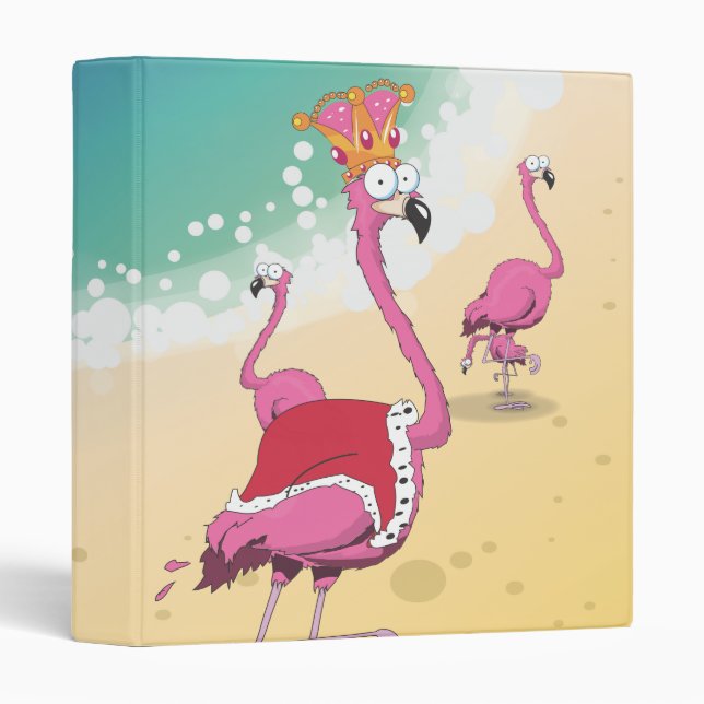 King of Flamingos Binder (Front/Spine)