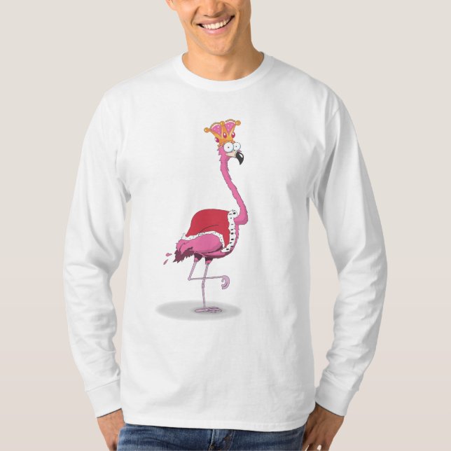 King of Flamingos T-Shirt (Front)