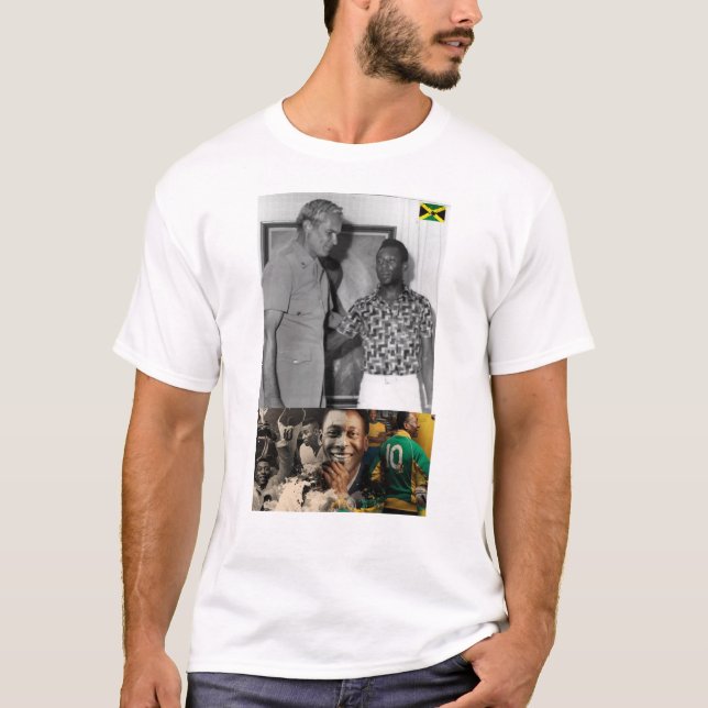 KING OF FOOTBALL  IN JAMAICA T-Shirt (Front)