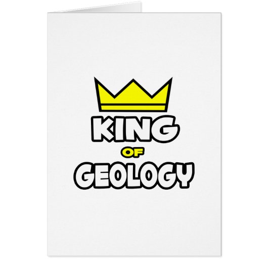 King of Geology Cards (Front)