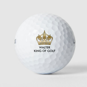 King Of Golf Monogram Balls
