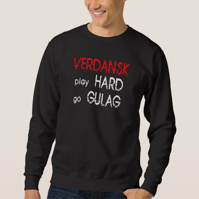 King Of Gulag Duty Call Warzone Video Game Sweatshirt (Front)