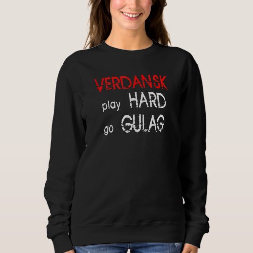 King Of Gulag Duty Call Warzone Video Game Sweatshirt
