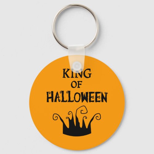 King of Halloween Keychain