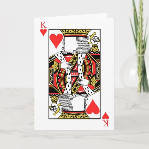 King of Hearts _ Add Your Image Card