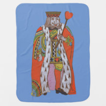 King of Hearts Baby Blanket