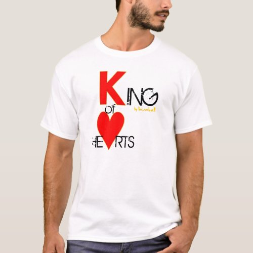 KING OF HEARTS by liverockyell T_Shirt