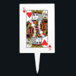 King of Hearts Cake Topper<br><div class="desc">Search "wowsmiley" for more products like this one.</div>