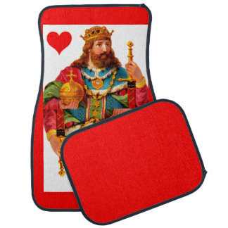 King of Hearts Car Floor Mat