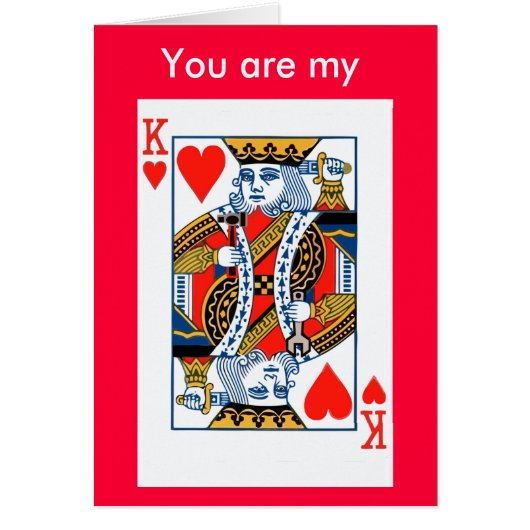 King of Hearts Cards (Front)