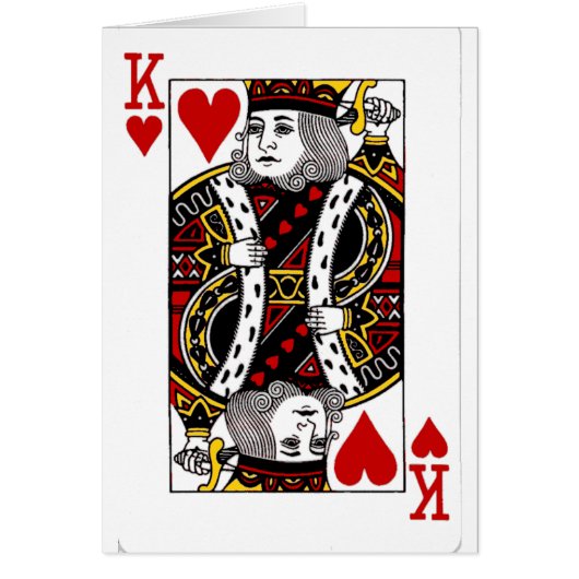 King of Hearts Collection Cards (Front)