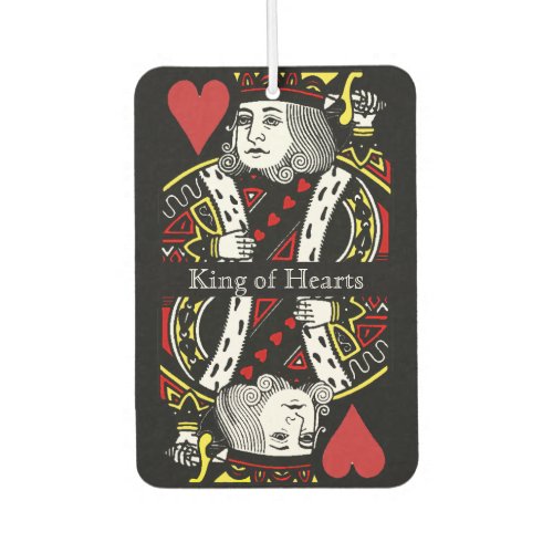 King of Hearts Design Air Freshener