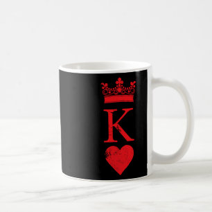 King Of Hearts Halloween Costume Vintage Poker Car Coffee Mug