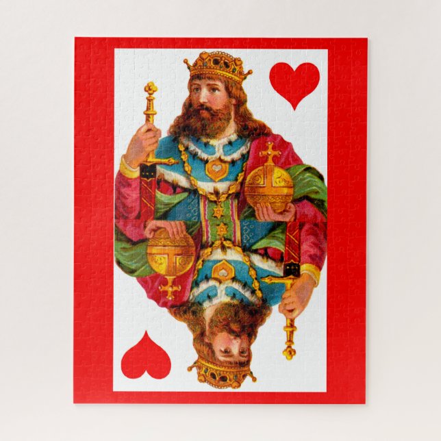 King of Hearts Jigsaw Puzzle (Vertical)