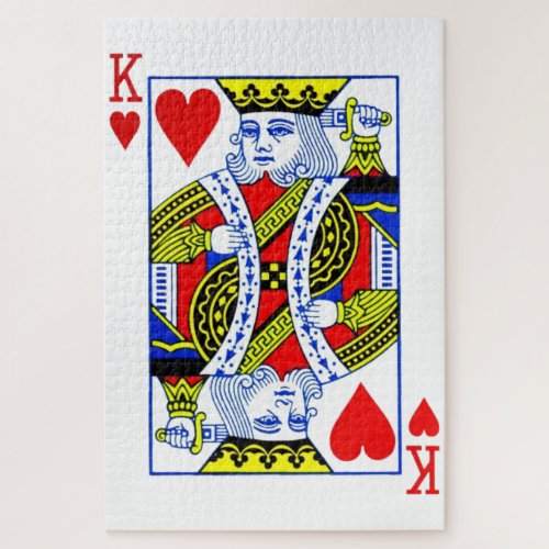 King of Hearts Jigsaw Puzzle