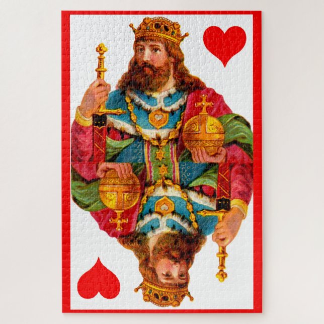 King of Hearts Jigsaw Puzzle (Vertical)