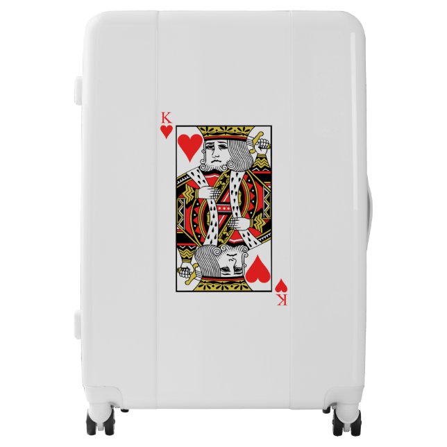 King of Hearts Luggage (Front)