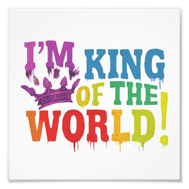 King of Hearts Photo Print (Front)