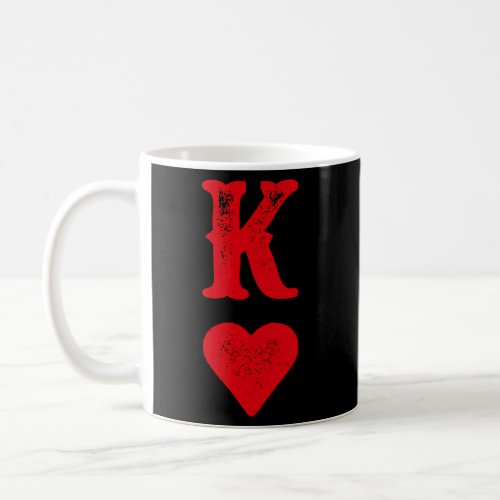 King Of Hearts Playing Cards Halloween Coffee Mug