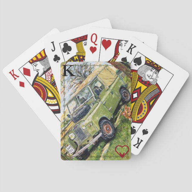 King Of Hearts Poker Cards (Back)
