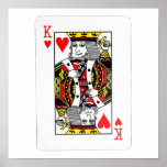 King Of Hearts Poster at Zazzle