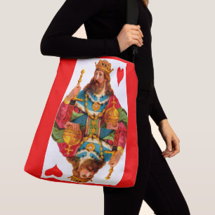 King of Hearts Queen of Hearts Crossbody Bag