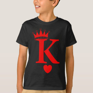 King of Hearts, Queen of Hearts Playing Cards, Dec T-Shirt