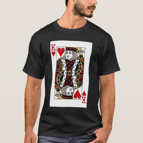 King of hearts T_Shirt