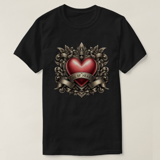 King of Hearts T-Shirt (Design Front)