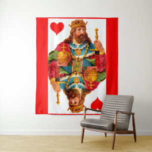 King of Hearts Tapestry