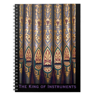 King of instruments notepad notebook