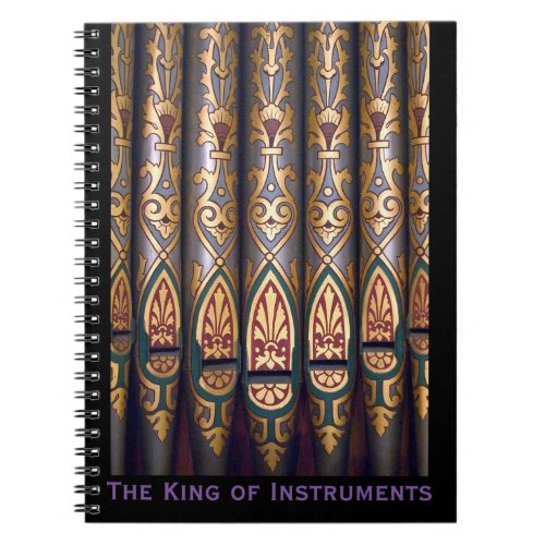 King of instruments notepad notebook