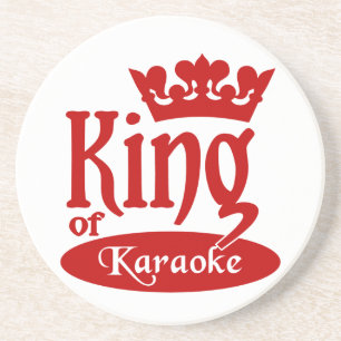 King of Karaoke coaster