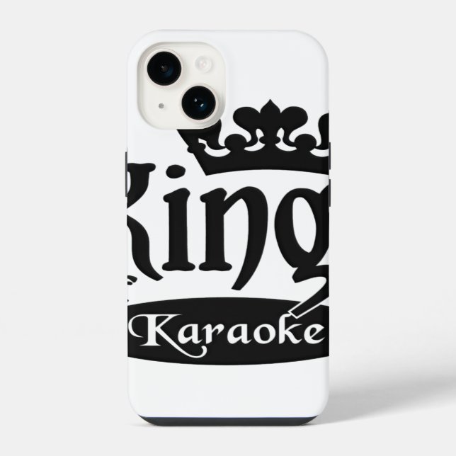 King of Karaoke iPhone 5 Case-Mate, customize Case (Back)