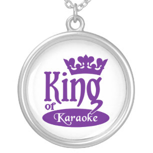 King of Karaoke necklace