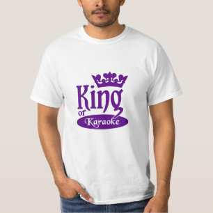 King of Karaoke shirt - choose style & color