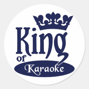 King of Karaoke stickers