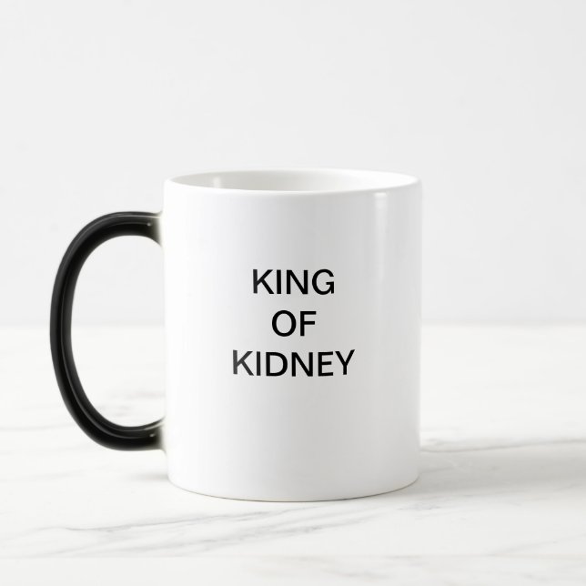 KING OF KIDNEY COLOR MORPH MUG  (Left)
