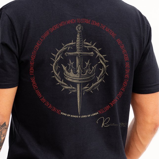  King of Kings and Lord of Lords men's faith tee (Creator Uploaded)