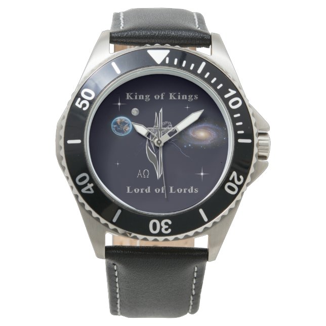 King Of Kings bible scripture Watch (Front)