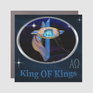 King of Kings Car Magnet