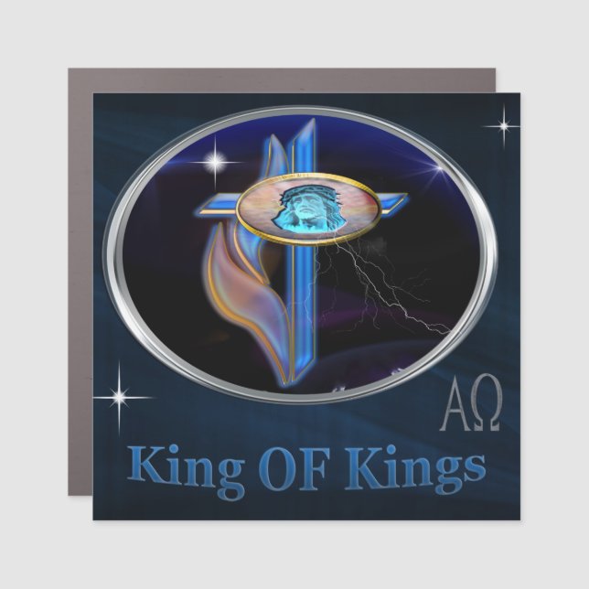 King of Kings Car Magnet (Front)