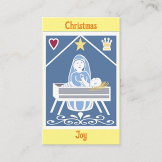 King of Kings Christmas meditation Business Card