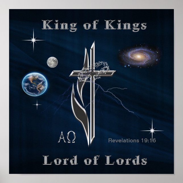 King Of KINGs Jesus poster (Front)