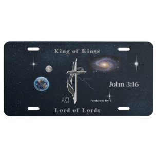 King Of Kings License Plate