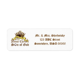 King of Kings Religious Label