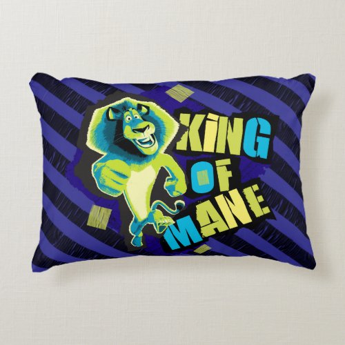King of Mane Accent Pillow