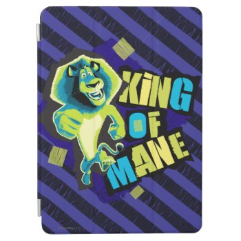 King Of Mane Ipad Air Cover by madagascar at Zazzle