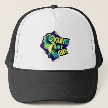 King Of Mane Trucker Hat by madagascar at Zazzle